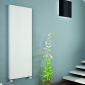 Kartell 1800 x 300mm vertical K-Flat Type 20 white panel radiator with fully plain flat front panel