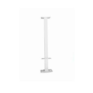 Kartell 300mm white floor bracket for supporting radiators with sturdy fixed base