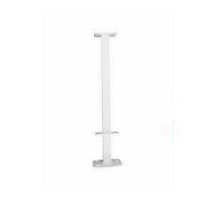 Kartell 400mm white floor bracket for supporting radiators with sturdy fixed base