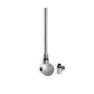 Kartell 600W dual fuel thermostatic heating element with chrome finish and adjustable control head