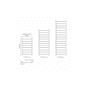 Technical drawing for Scudo Carlo Towel Radiator 1150 x 500mm Anthracite