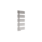 Scudo Elizabeth 1200 x 500mm chrome designer towel rail with open-ended horizontal flat bars
