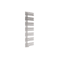 Scudo Elizabeth 1800 x 600mm chrome designer towel rail with open-ended horizontal flat bars