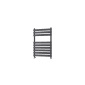 Scudo Instyle 800 x 500mm anthracite towel rail with oval bars