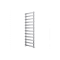 Scudo Izem 1750 x 600mm chrome designer towel radiator with round bars