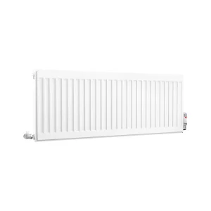 Kartell K-Rad Kompact white type 21 double panel single convector radiator 400mm tall x 1100mm wide