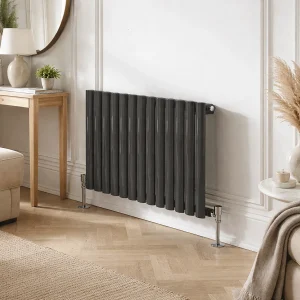 Kartell Aspen 600 x 1450mm Anthracite Single Panel Radiator
