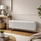 Kartell Klassic white 6 column radiator 300 x 1190mm