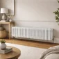 Kartell Klassic white 6 column designer radiator 300 x 1370mm
