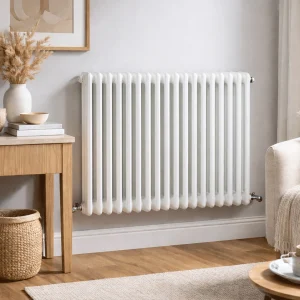 Kartell Klassic white 4 column radiator 750 x 1010mm