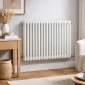 Kartell Klassic white 4 column radiator 750 x 1010mm