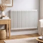 Kartell Klassic white 4 column radiator 750 x 1190mm