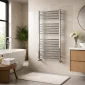 Kartell Metro stainless steel towel rail 1200 x 600mm
