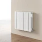 Kartell Vermont white flat panel designer radiator 572 x 640mm