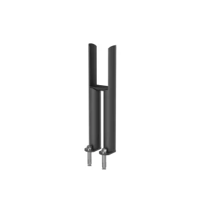 Scudo 2 Column Anthracite Radiator Feet
