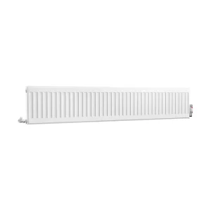 Kartell K-Rad Kompact white type 11 single panel single convector radiator 300mm high x 1600mm wide