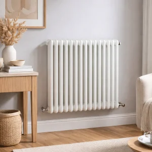 Kartell Klassic 750 x 830mm White 4 Column 18 Section Radiator