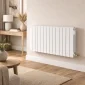 Kartell Vermont white flat panel designer radiator 572 x 1040mm